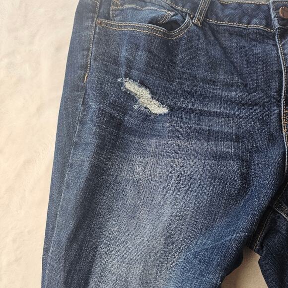 Standards & Practices Jeans 18 Women’s Plus Medium Blue Wash distressed - Picture 7 of 15